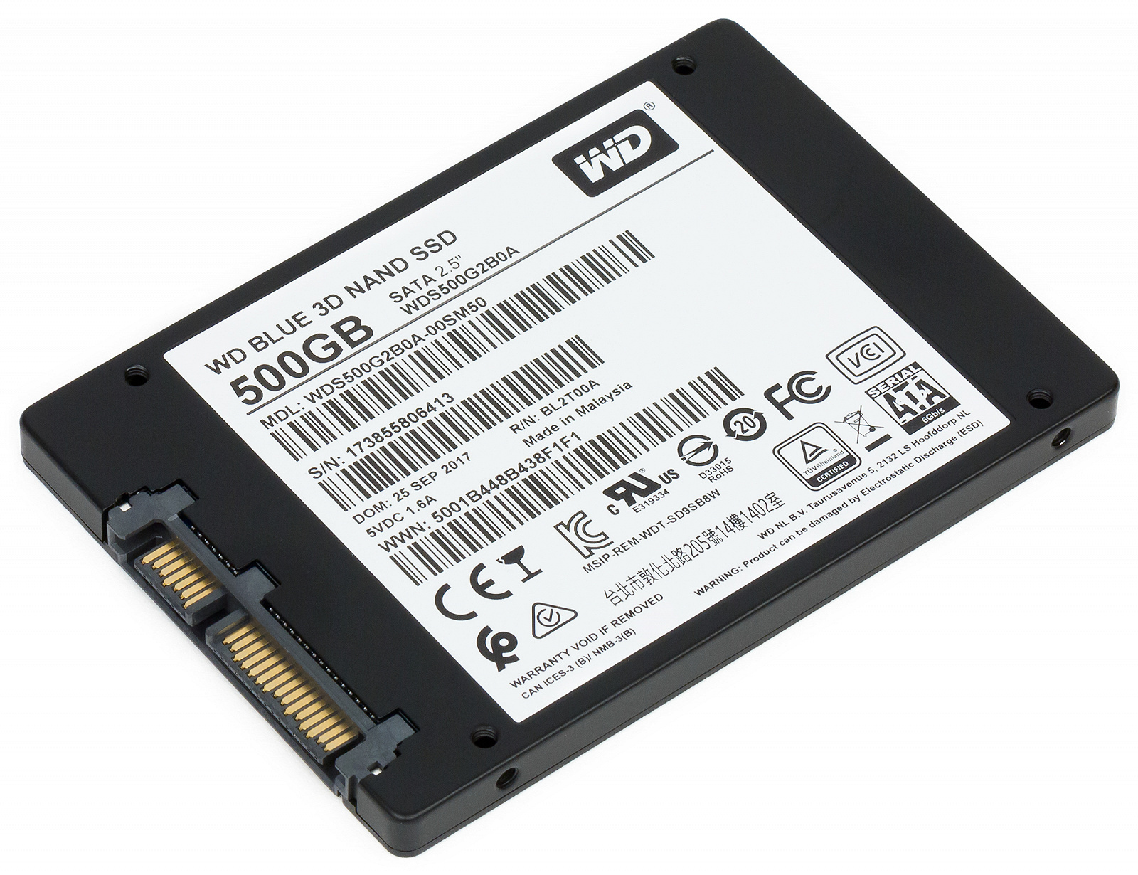 Wd ssd blue 3d