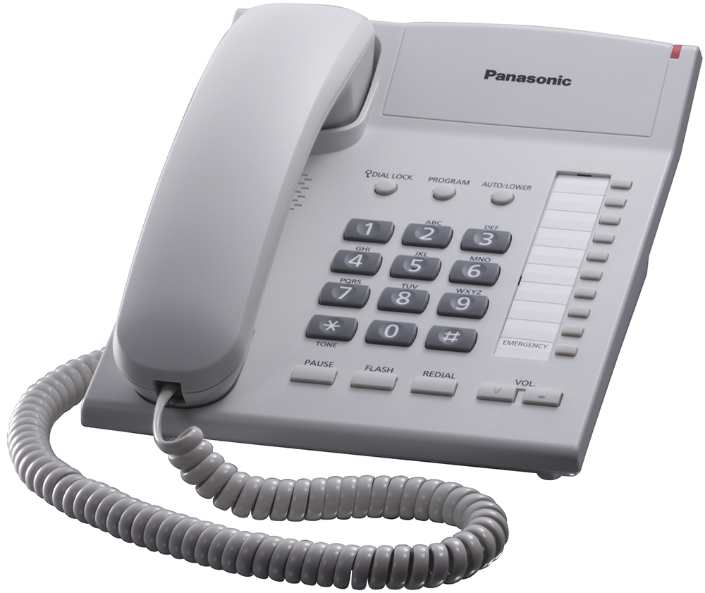 Телефон Panasonic KX-TS2382RUW белый