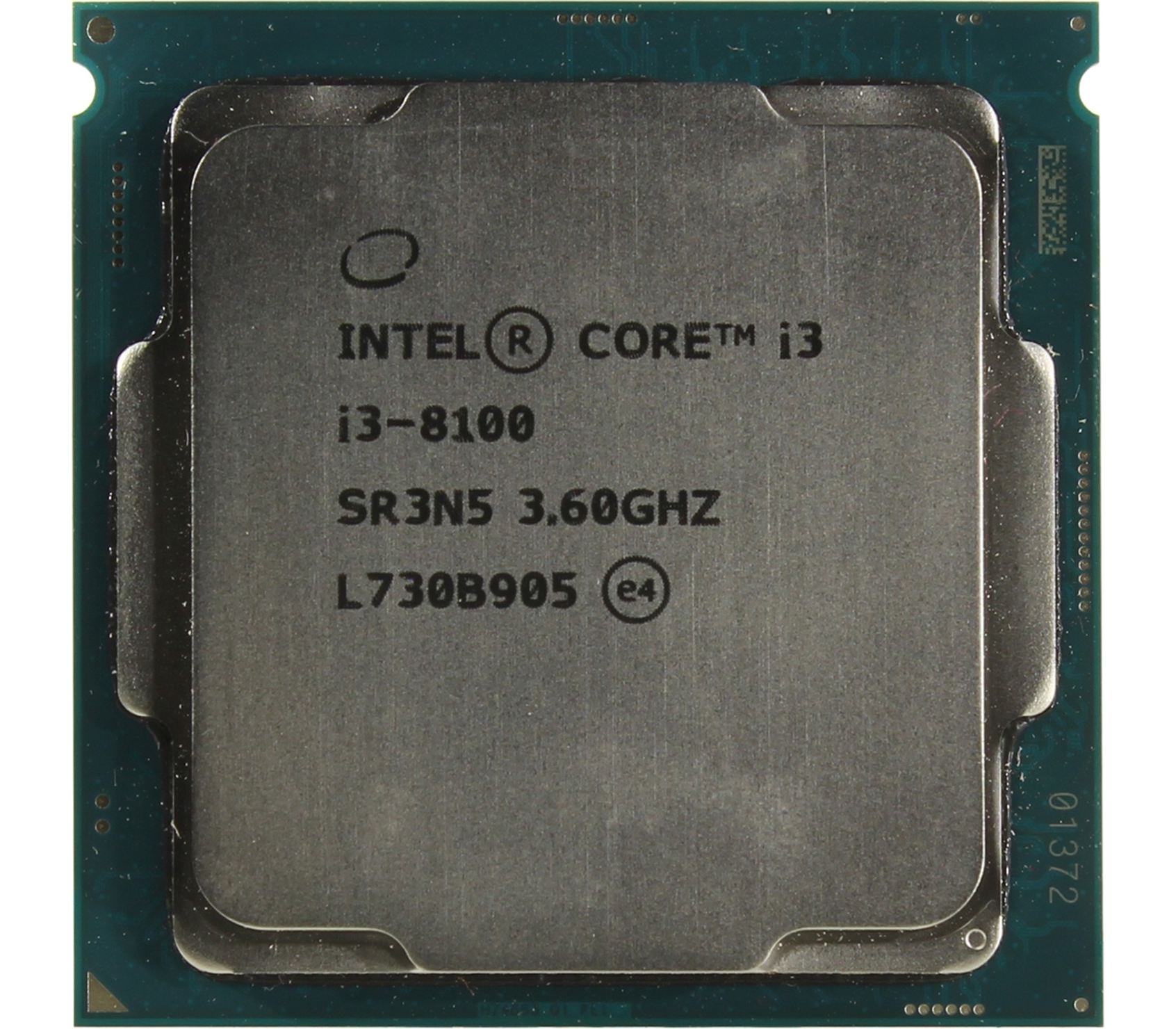 Процессор Intel Core i3 8100 3.6GHz 6 Mb 4/4 Core Coffee Lake LGA1151