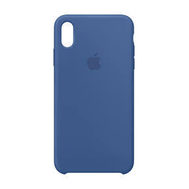 Чехол Apple для iPhone XS Max, силикон, голландский синий