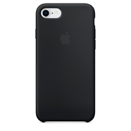 Чехол Apple Silicone Case для iPhone 8/7 чёрный