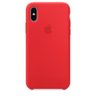 Чехол Apple Silicone Case для iPhone X RED