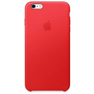 Чехол Apple Leather Case для iPhone 6/6s Plus RED