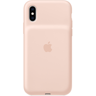 Чехол Apple Smart Battery для iPhone XS, розовый песок