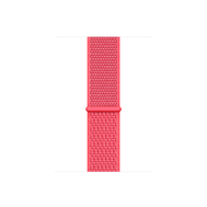Браслет Apple Watch 44мм, спортивный, красный каркаде