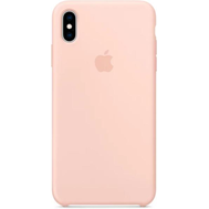 Чехол Apple Silicone Case для iPhone XS Max, розовый песок