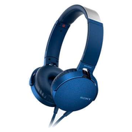 Наушники накладные Sony MDRXB550APL.E (синий)