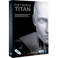Антивирус ESET NOD32 TITAN – базовая лицензия на 1 год для 3ПК и 1 мобильного устройства NOD32-EST-NS(BOX)-1-1