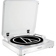 Проигрыватель виниловых дисков Audio-Technica AT-LP60WH-BT, Белый