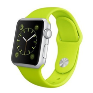 Смарт-часы Apple Watch Sport 38mm, 8Gb Silver-Green MJ2U2