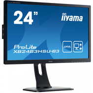 Монитор LCD 23.8'' 16:9 FHD MVA, VGA, HDMI, DP, USB-Hub Black