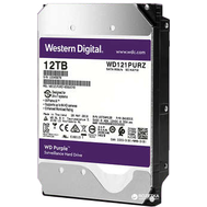 Жесткий диск WD Purple WD121PURZ 12ТБ 3,5" 7200RPM 256MB (SATA-III) DV&NVR с поддержкой аналитики данный (AI)