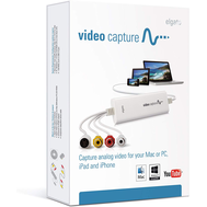 Плата видеозахвата Elgato Video Capture, MPEG-4/H-264, S-Video, RCA, USB