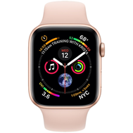 Смарт-часы Apple Watch Series 4 GPS, 40mm Gold Aluminium Case with Pink Sand Sport Band MU682GK/A