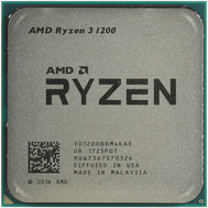 Процессор AMD Ryzen 3 1200 3,1ГГц YD1200BBM4KAE