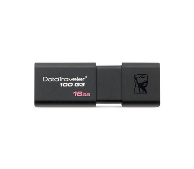 USB-накопитель Kingston DT100G3 16GB черныйUSB-накопитель Kingston DT100G3 16GB черный