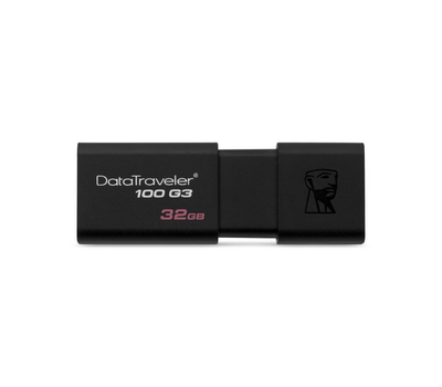 USB-накопитель Kingston DT100G3 32GB черный