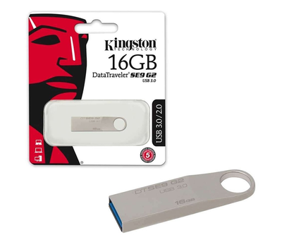 USB Флеш Kingston DTSE9G2 16GB металл