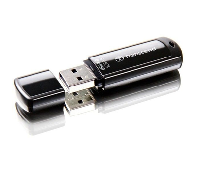 USB Flash накопитель Transcend TS128GJF700 черный