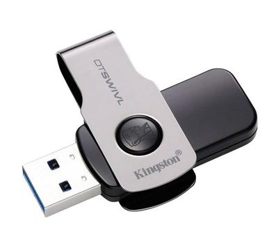 USB накопитель Kingston DTSWIVL 32GB металл