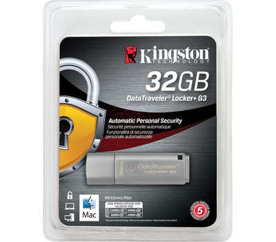 USB накопитель Kingston DTLPG3 32GB металл
