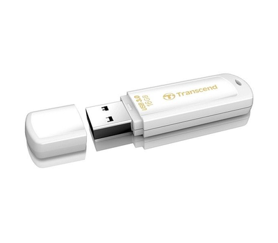 USB Флеш Transcend TS16GJF730 16Gb белый