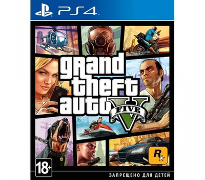 Игра Grand Theft Auto V (PS4)