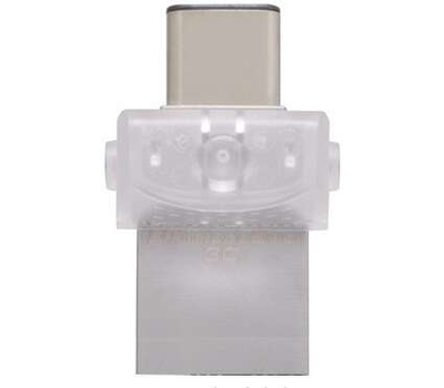 USB накопитель Kingston OTG DTDUO3C 32GB металл