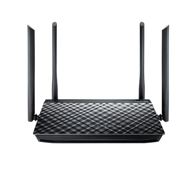 Маршрутизатор Asus RT-AC1200G+ Wireless-AC1200 Gigabit Dual-Band Router/4 port/10/100/1000