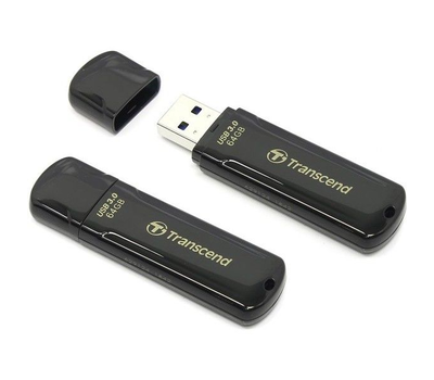 USB Флеш 64GB 3.0 Transcend TS64GJF700 черныйUSB Флеш 64GB 3.0 Transcend TS64GJF700 черный