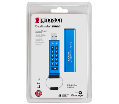 USB Флеш 32GB Kingston DT2000 32GB металл