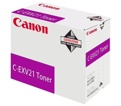 Картридж Canon C-EXV 21M Лазерный пурпурный
