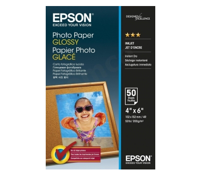 Фотобумага 10х15 Epson C13S042547 Paper Glossy