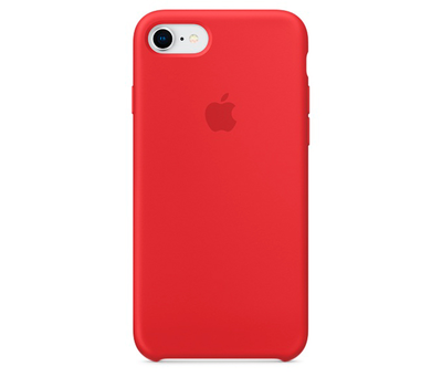 Чехол Apple Silicone Case для iPhone 8/7 RED