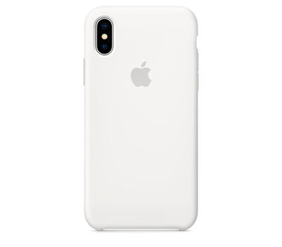 Чехол для iPhone Apple iPhone X Silicone Case White