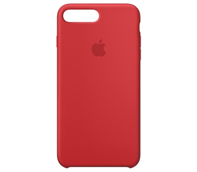Чехол Apple Silicone Case для iPhone 8/7 Plus RED