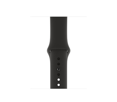 Ремешок Apple Watch 40мм, размеры S/M и M/L, спортивный, черный