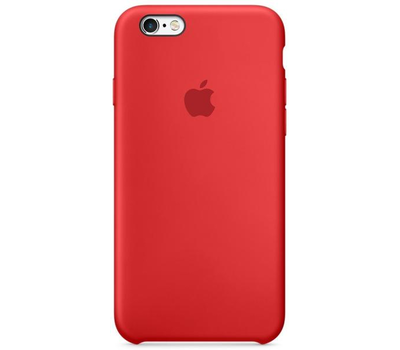 Чехол Apple Silicone Case для iPhone 6/6s RED