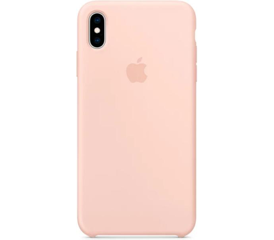 Чехол Apple Silicone Case для iPhone XS Max, розовый песок