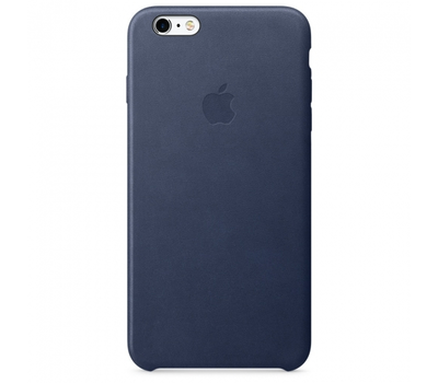 Чехол Apple Leather Case для iPhone 6/6s синий