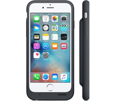 Чехол-аккумулятор Apple Smart Battery Case для iPhone 6/6S Charcoal Gray
