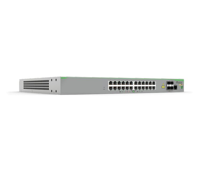 Коммутатор Allied Telesis AT-FS980M 28PS-50 24 порта Ethernet PoE+ 4 SFP порта 10/100Мб