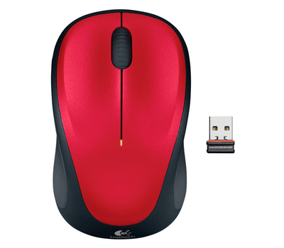 Мышь беспроводная Logitech M235 Red