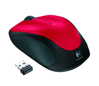 Мышь беспроводная Logitech M235 Red