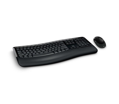 Комплект мышь+клавиатура Microsoft WL Comfort Desktop 5050 BlueTrack