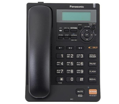 Телефон проводной Panasonic KX-TS2570RUB