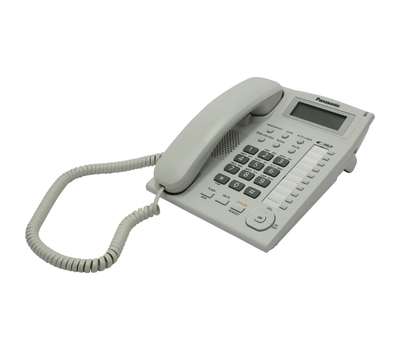 Телефон проводной Panasonic KX-TS2388RUW