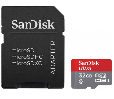 Карта памяти SanDisk microSDHC 32 ГБ
