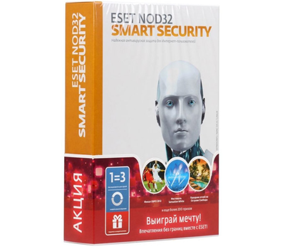 Антивирус ESET NOD32 Smart Security Family