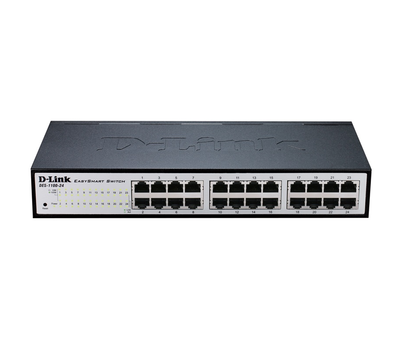 Коммутатор D-Link DES-1100-24 Smart 24-ports, DES-1100-24/A2A